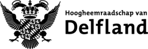 Delfland Waterboard logo in black