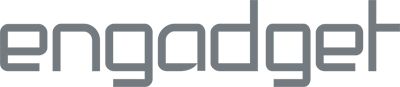 Engadget logo black