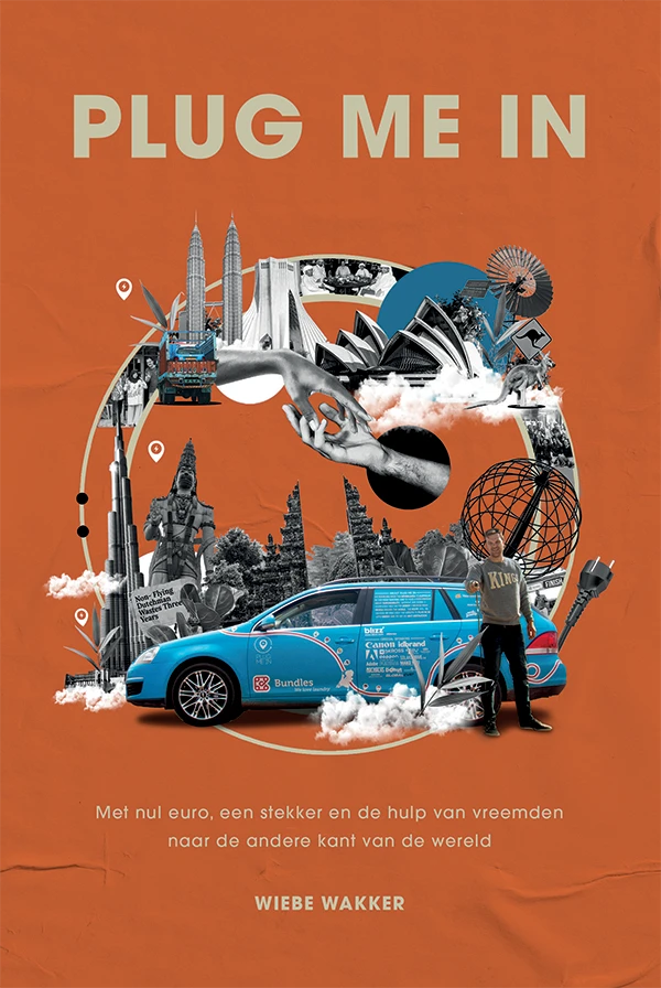 Omslag van het boek 'Plug Me In' van Wiebe Wakker.